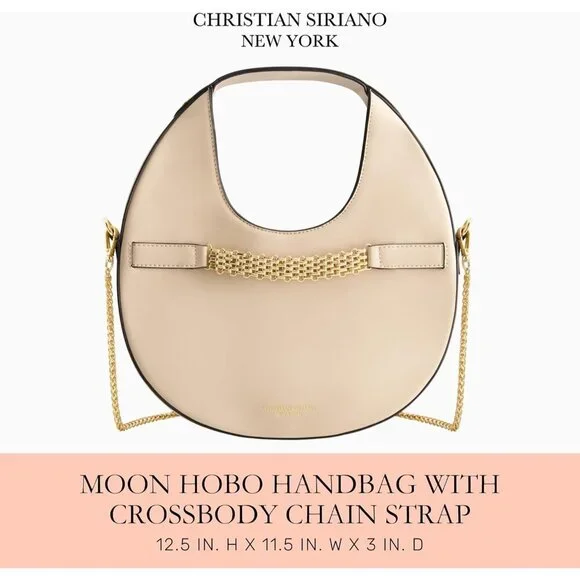 Women's Hobo Bag Purse Crossbody Chain Shoulder Tote Fashion Durable - Picture 2 of 7